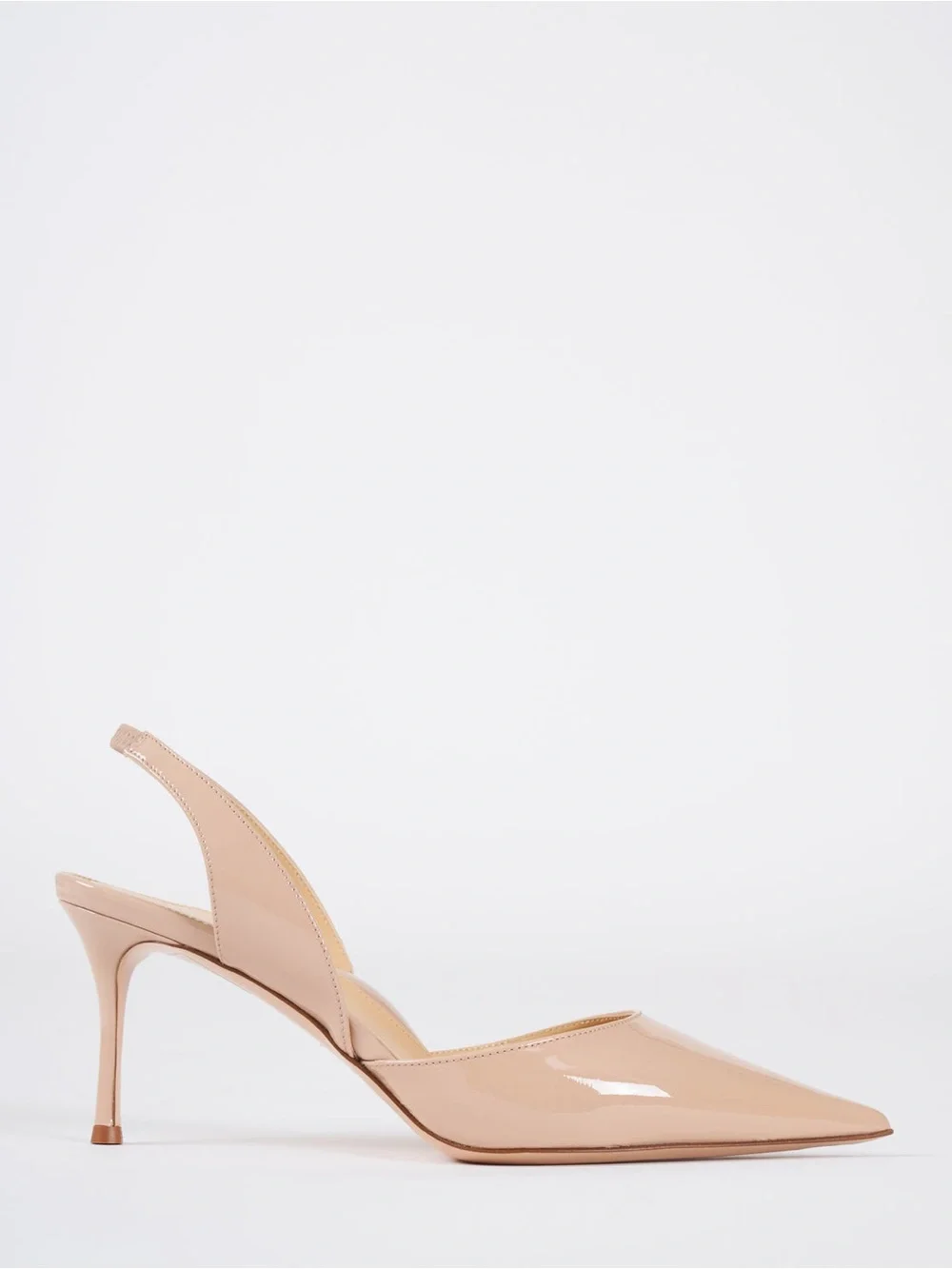 Marion Parke eleanor 70 simple slingback - powder regular price $550